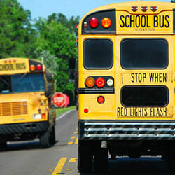 Texas School Buss Passing Law